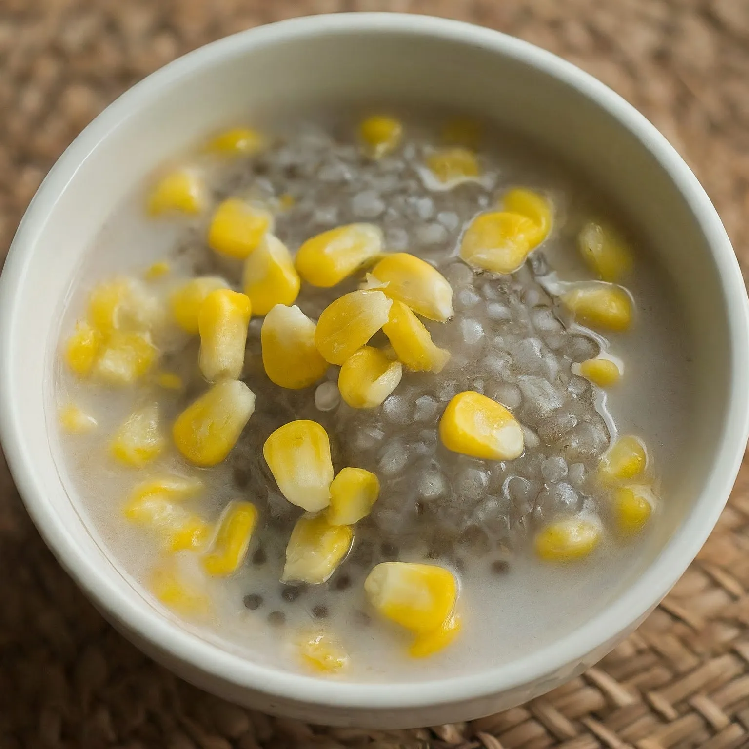 You can add food coloring to the sago for a colorful dessert. For example, use pink from Hale's Blue Boy syrup, or purple from butterfly pea flowers. Or, you can use pre-colored sago pearls for convenience, such as the green or red sago pearls from the Floating Lotus brand.