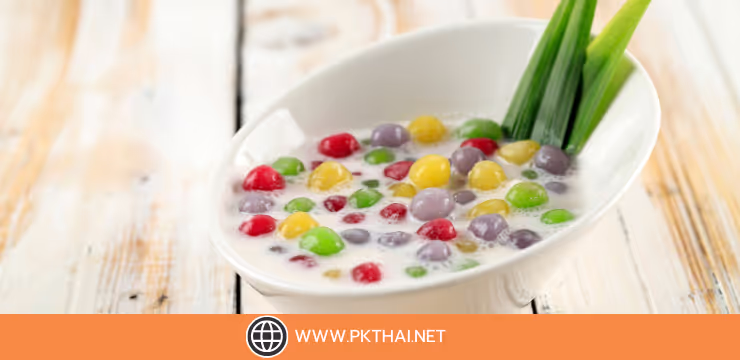 สูตรขนมบัวลอย (Bua Loy) : ขนมไทยจากแป้งข้าวเหนียว