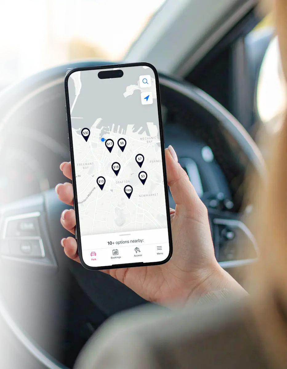 A well managed car park with digital solutions