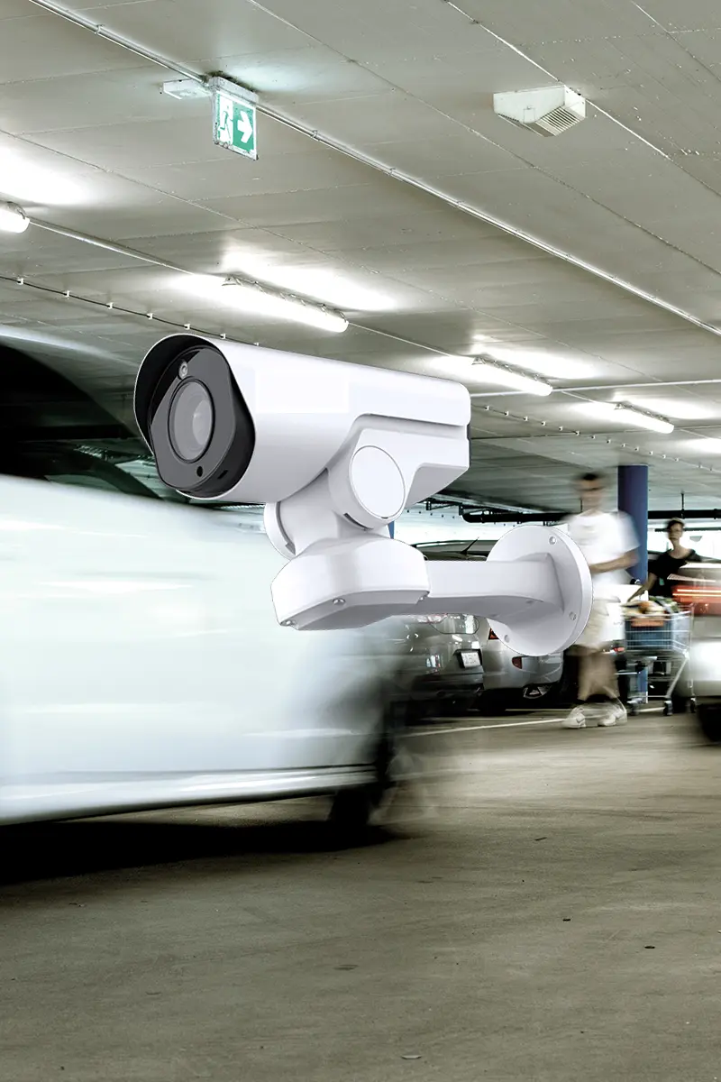 A well managed car park with digital solutions