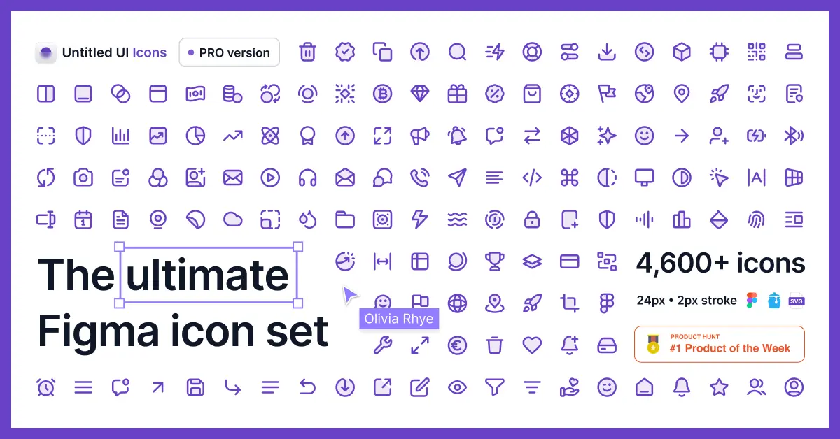 Untitled UI Icons — The Ultimate Figma Icon Library