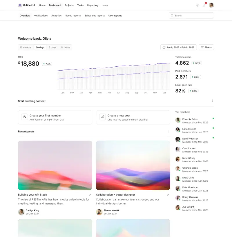 Figma UI mockup