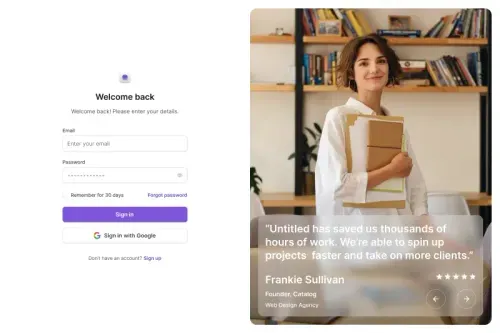 Figma UI mockup