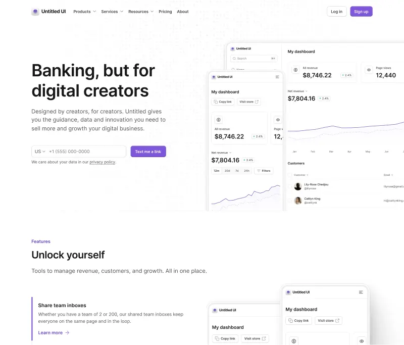 Figma UI mockup
