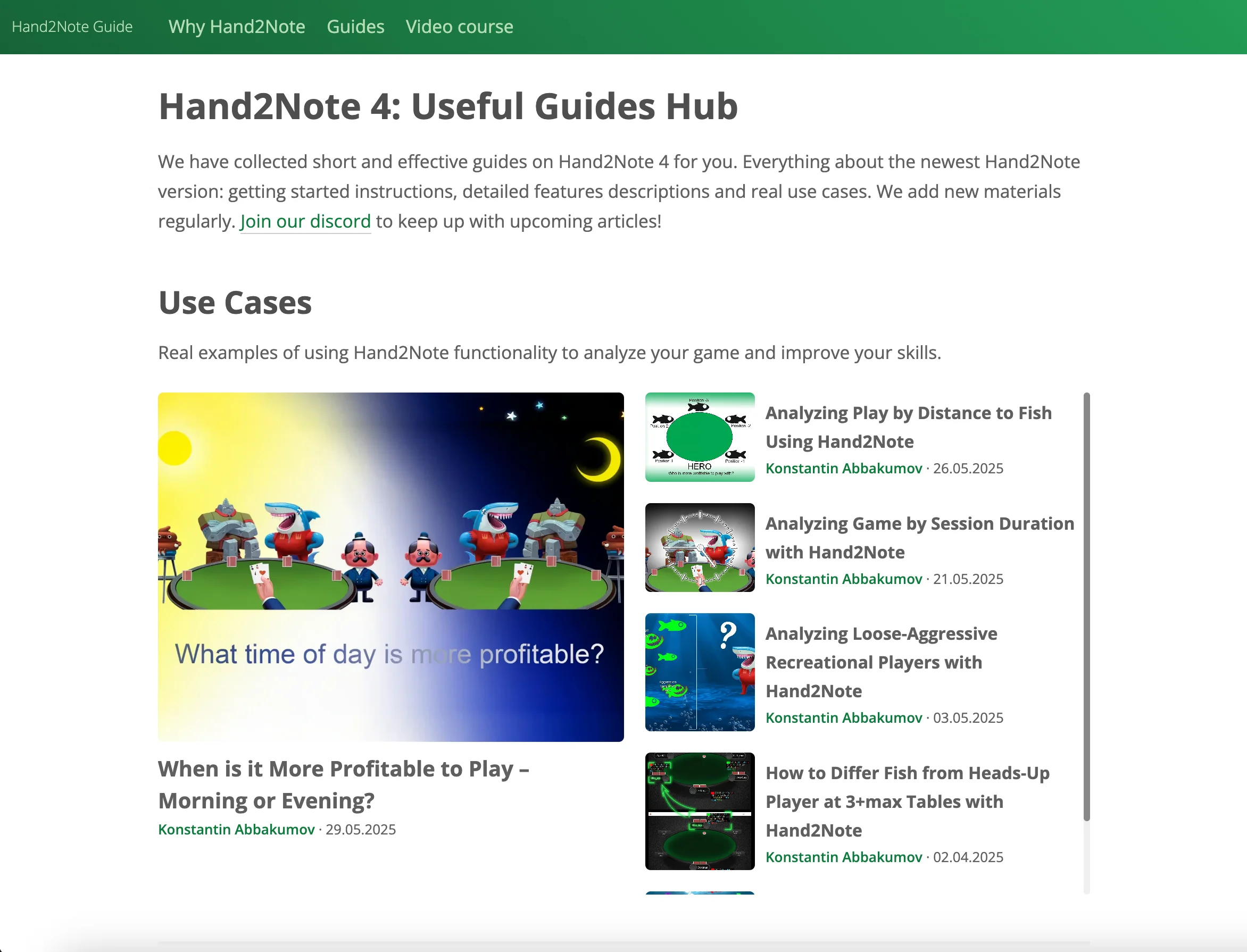 Hand2Note 4 user manual