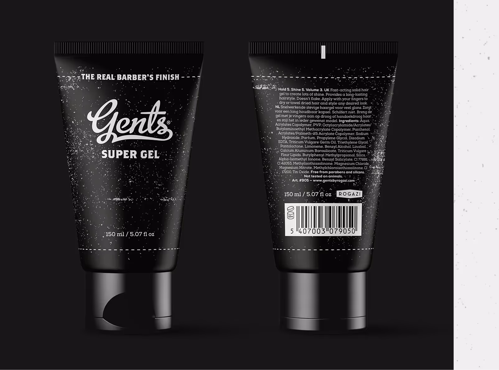 Gents Super Gel is een snelwerkende, stevige haargel voor veel glans. De tubevormige verpakking valt op door zijn klassieke allure en jaren 30 uitstraling.