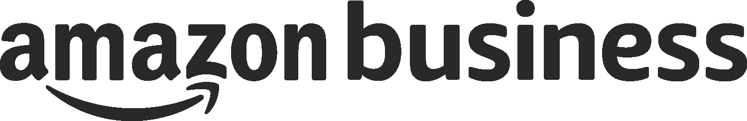 Amazon Business logo with the Amazon smile arrow under the word 'amazon'.