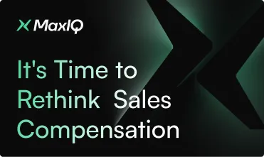 It's time to Rethink Sales Compensation