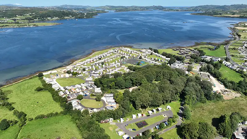 Mulroy Bay Resort coastline in Co. Donegal