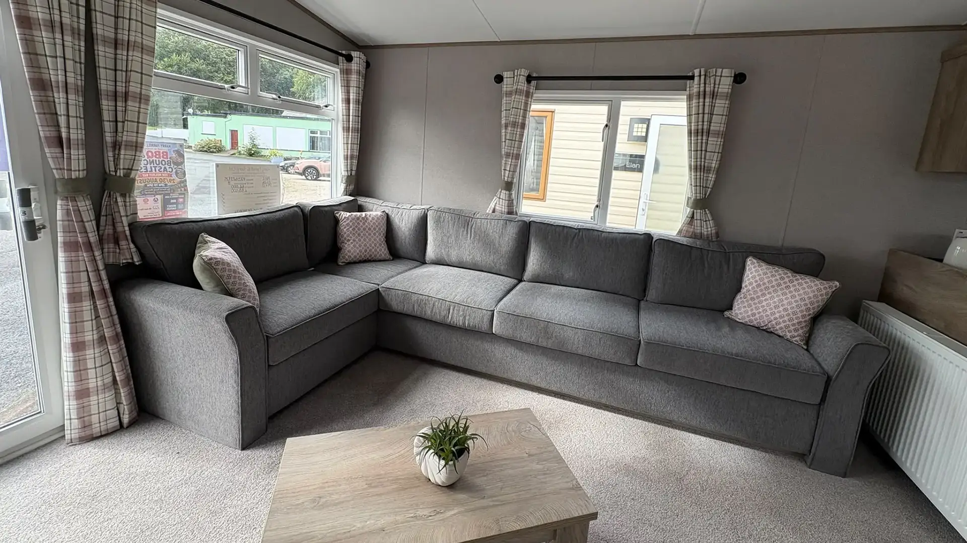 Interior of the pre-owned ABI Keswick three-bedroom mobile home