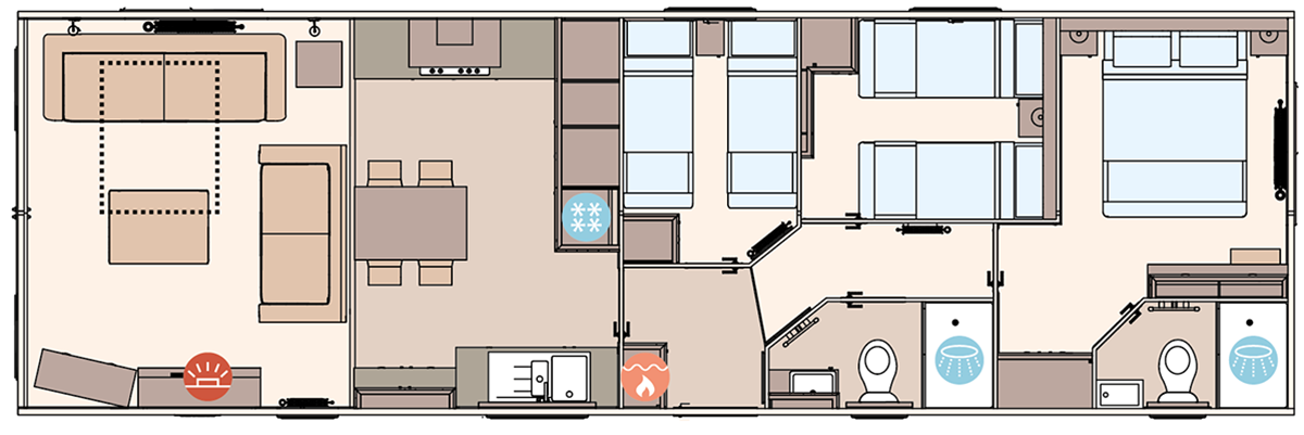 3 Bedroom Floor Plan