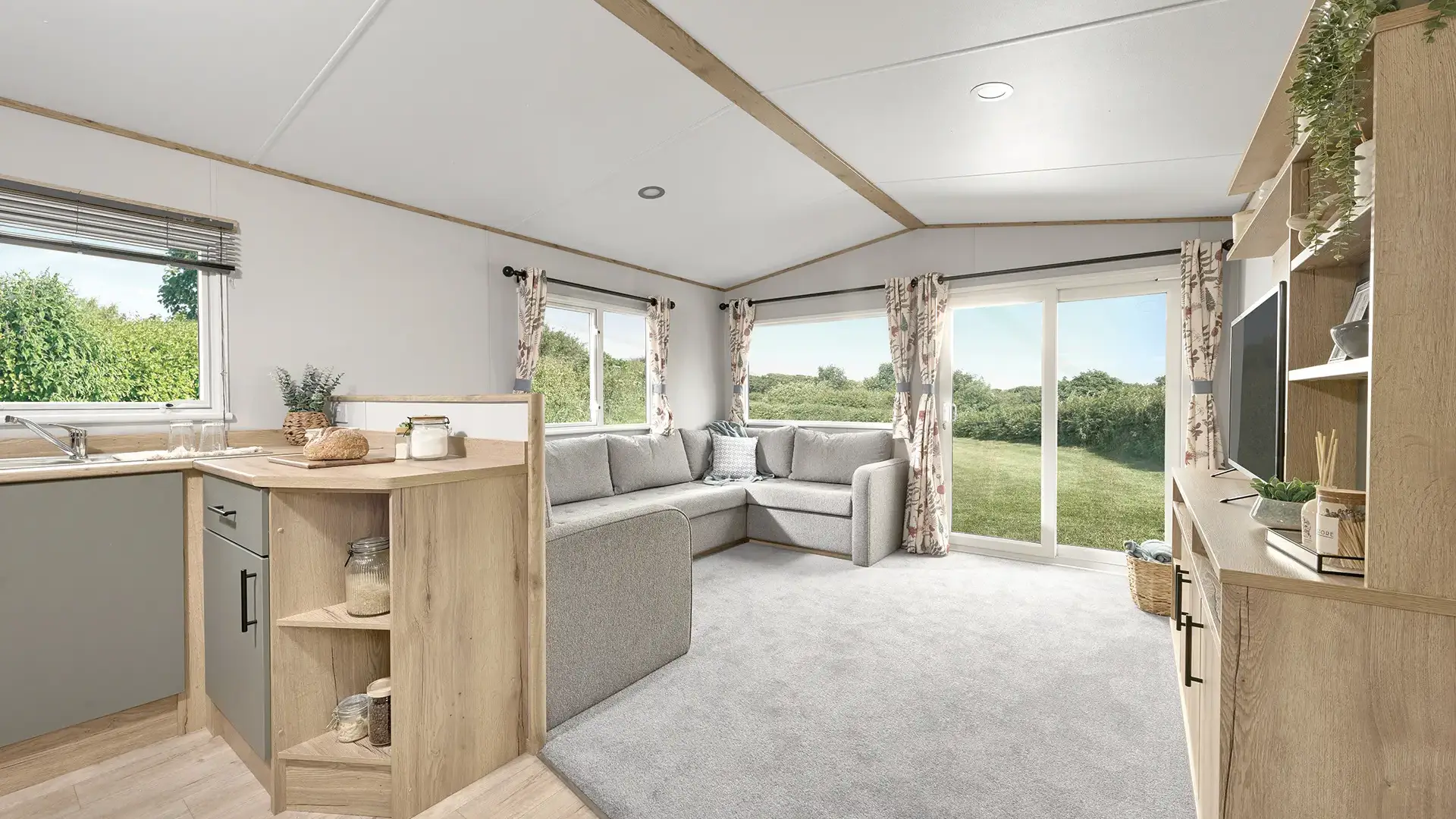 Interior of the 2027 ABI Coworth mobile home