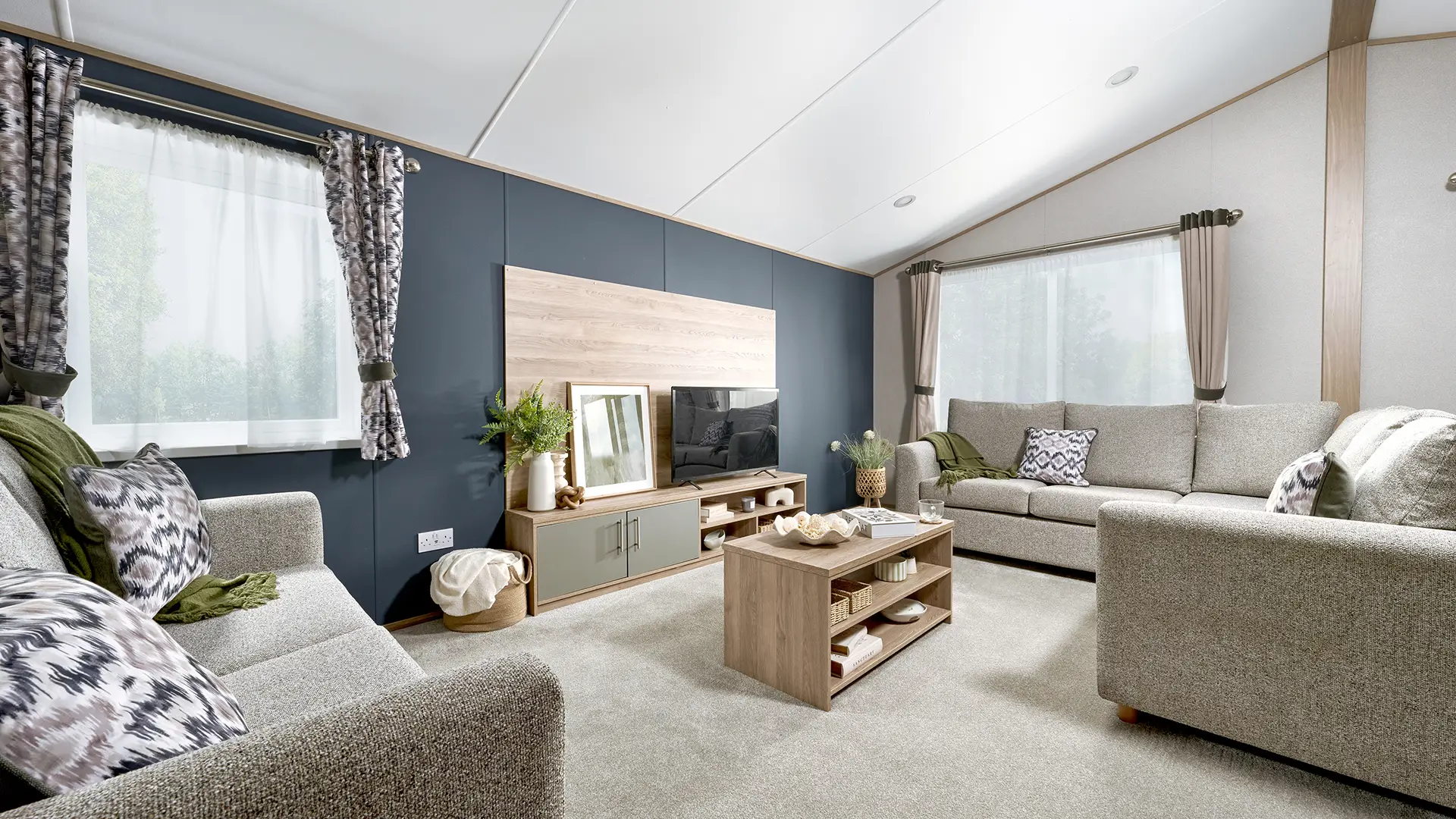 Interior of the 2027 ABI Eden holiday lodge