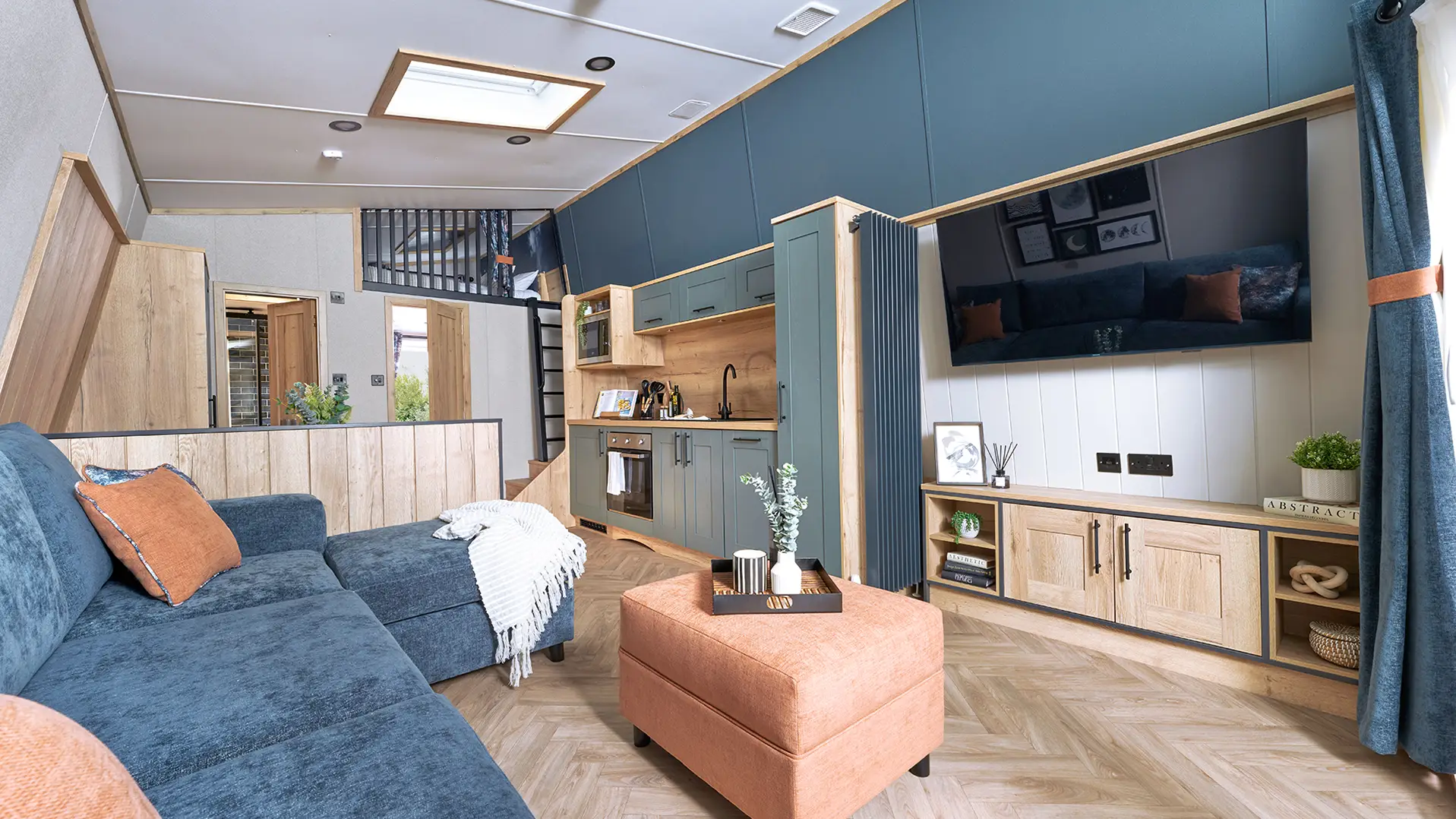 Interior of the 2027 ABI Getaway holiday lodge