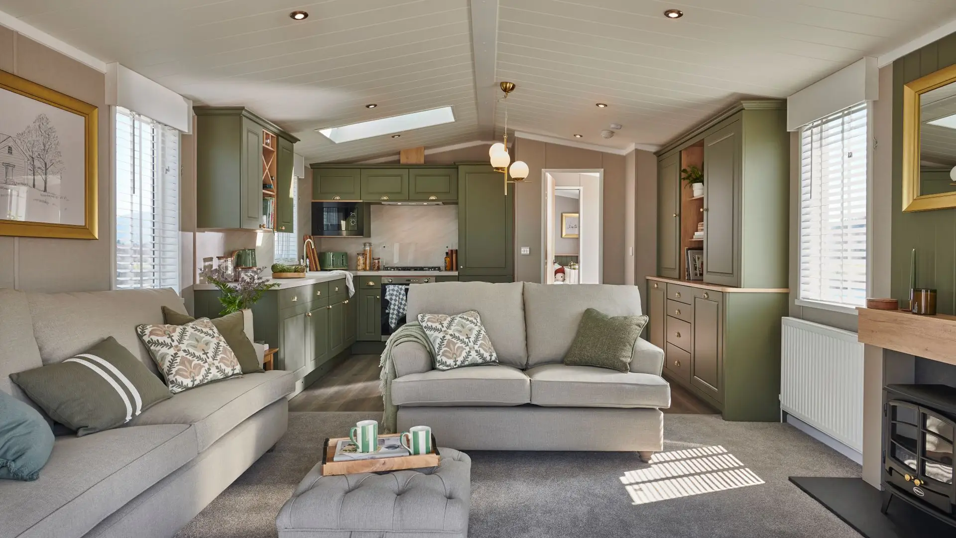 2027 Swift Vendee Lodge open-plan living area