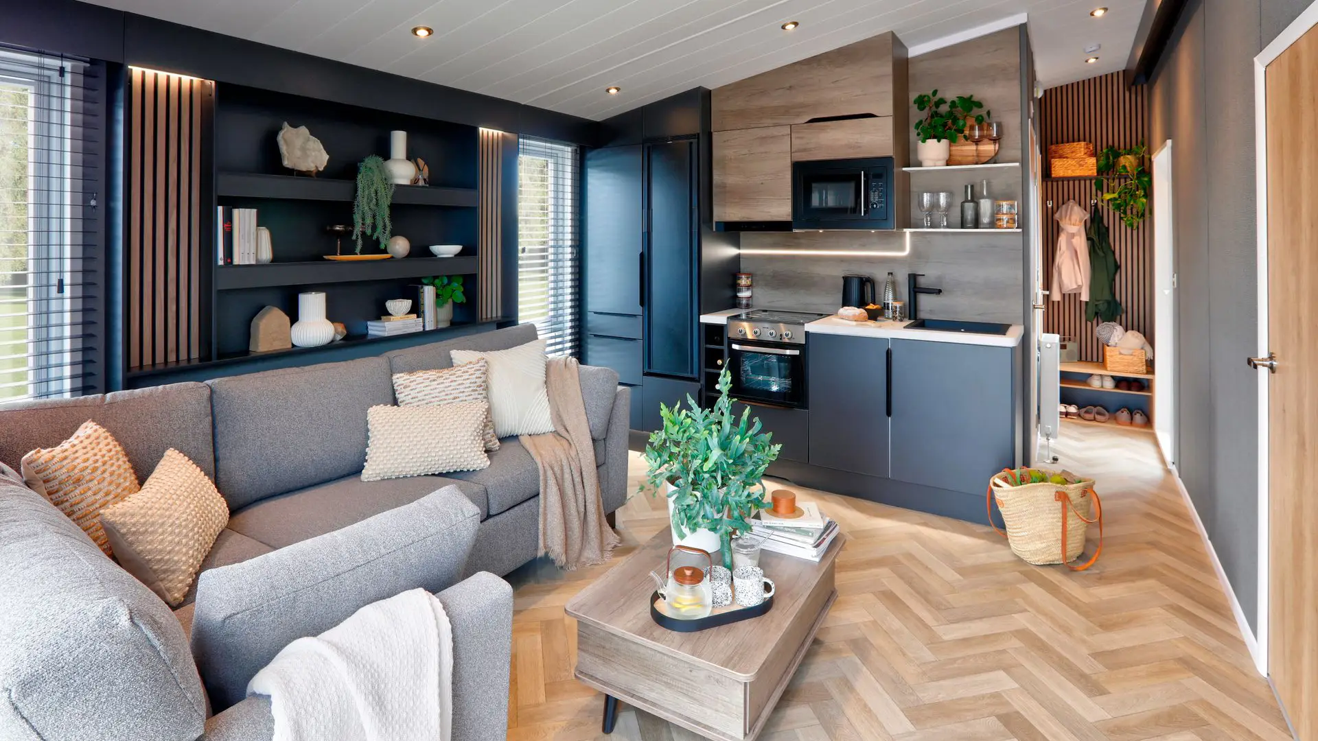 2027 Swift Ruisseau Pod open-plan living area