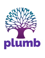 Business Transformation Consulting -plumb logo with tree