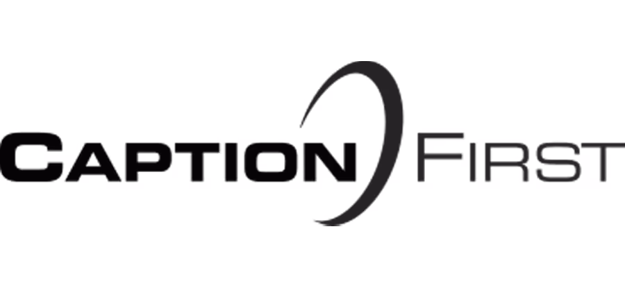 Caption First logo