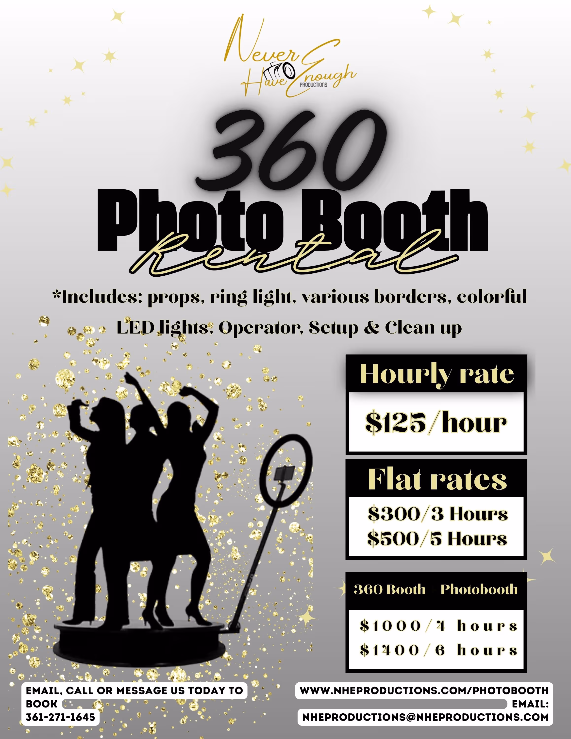 Corpus christi 360 booth prices