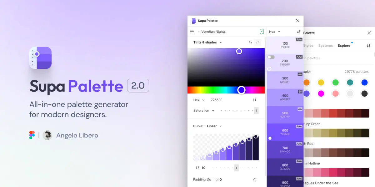 Supa Palette Figma plugin