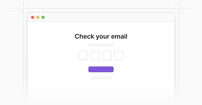 Verification page headers