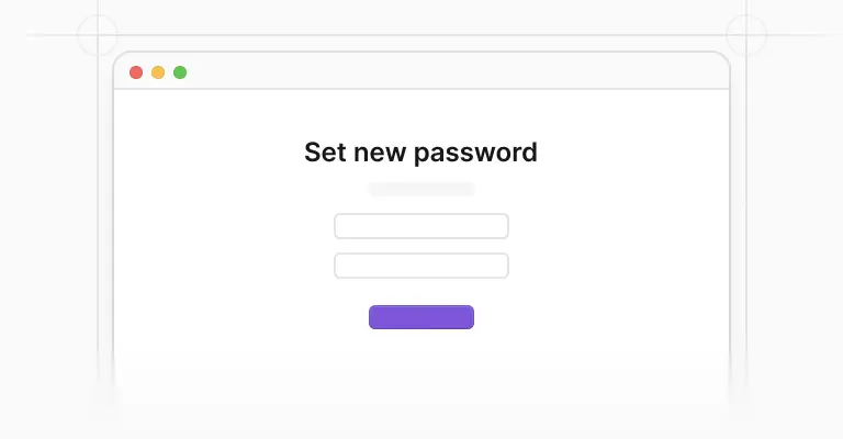 Forgot password headers