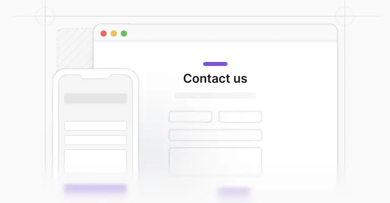 Contact page examples