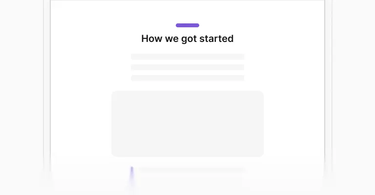 Content & rich text sections