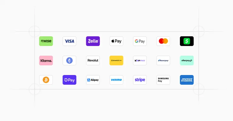 Payment icons