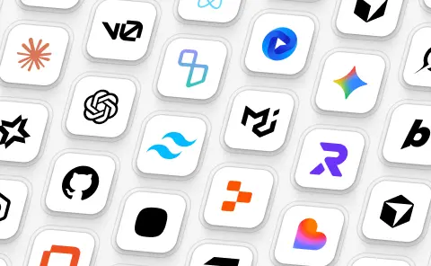 Website screenshots of some popular UI component libraries
