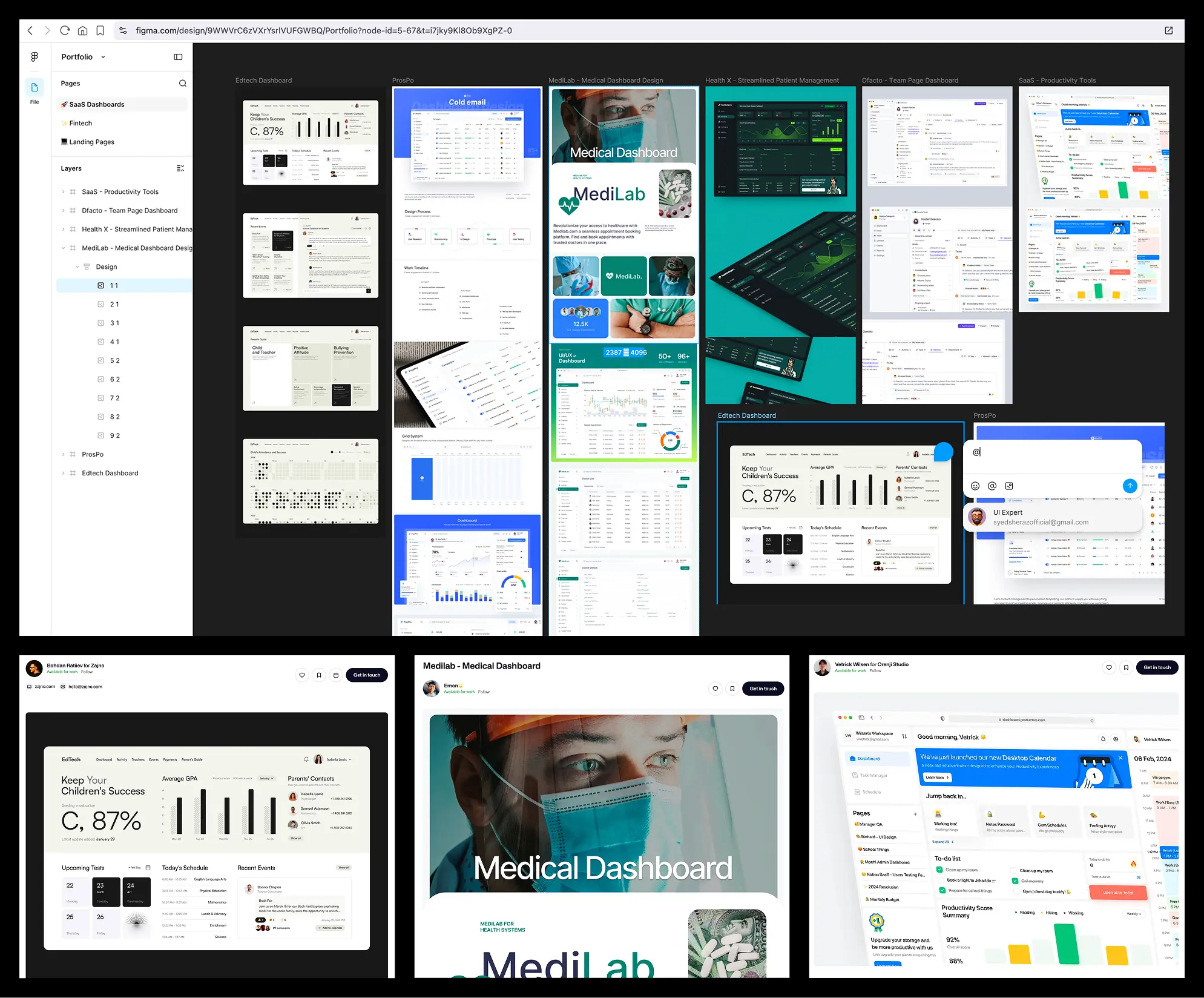 Sheraz Shah's portfolio