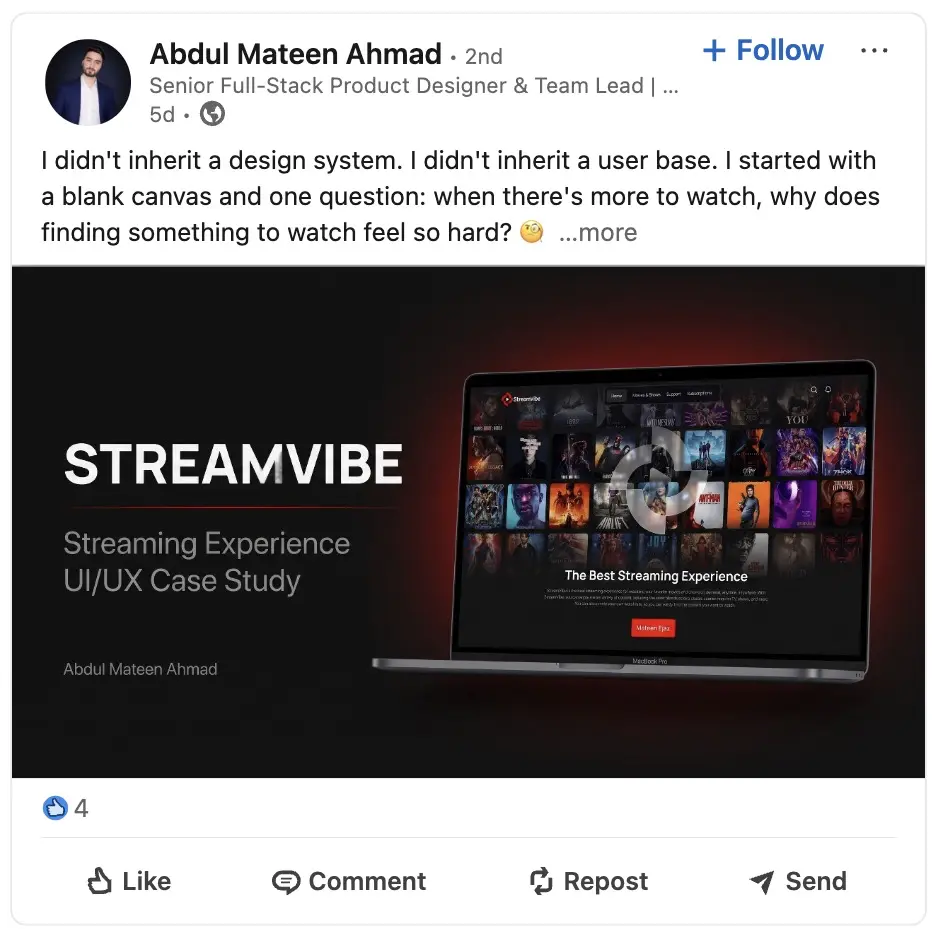 LinkedIn screenshot