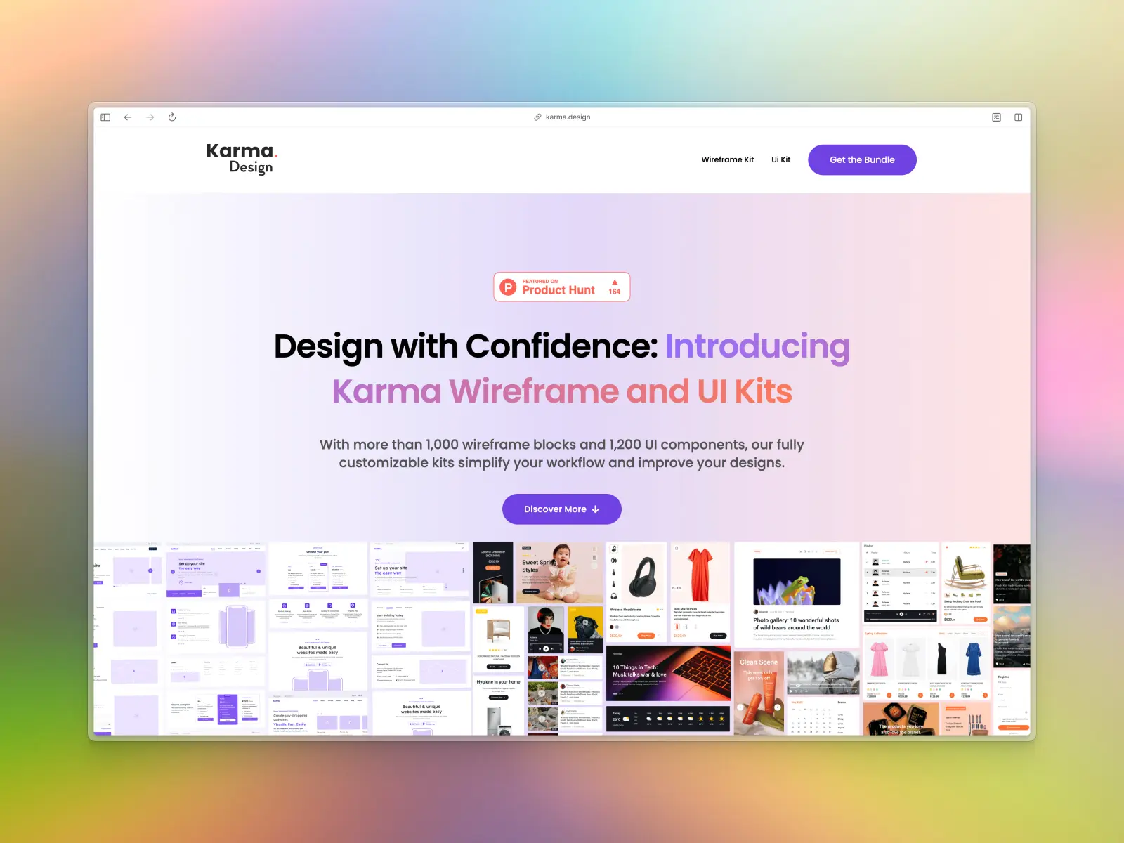 Karma website screenshot
