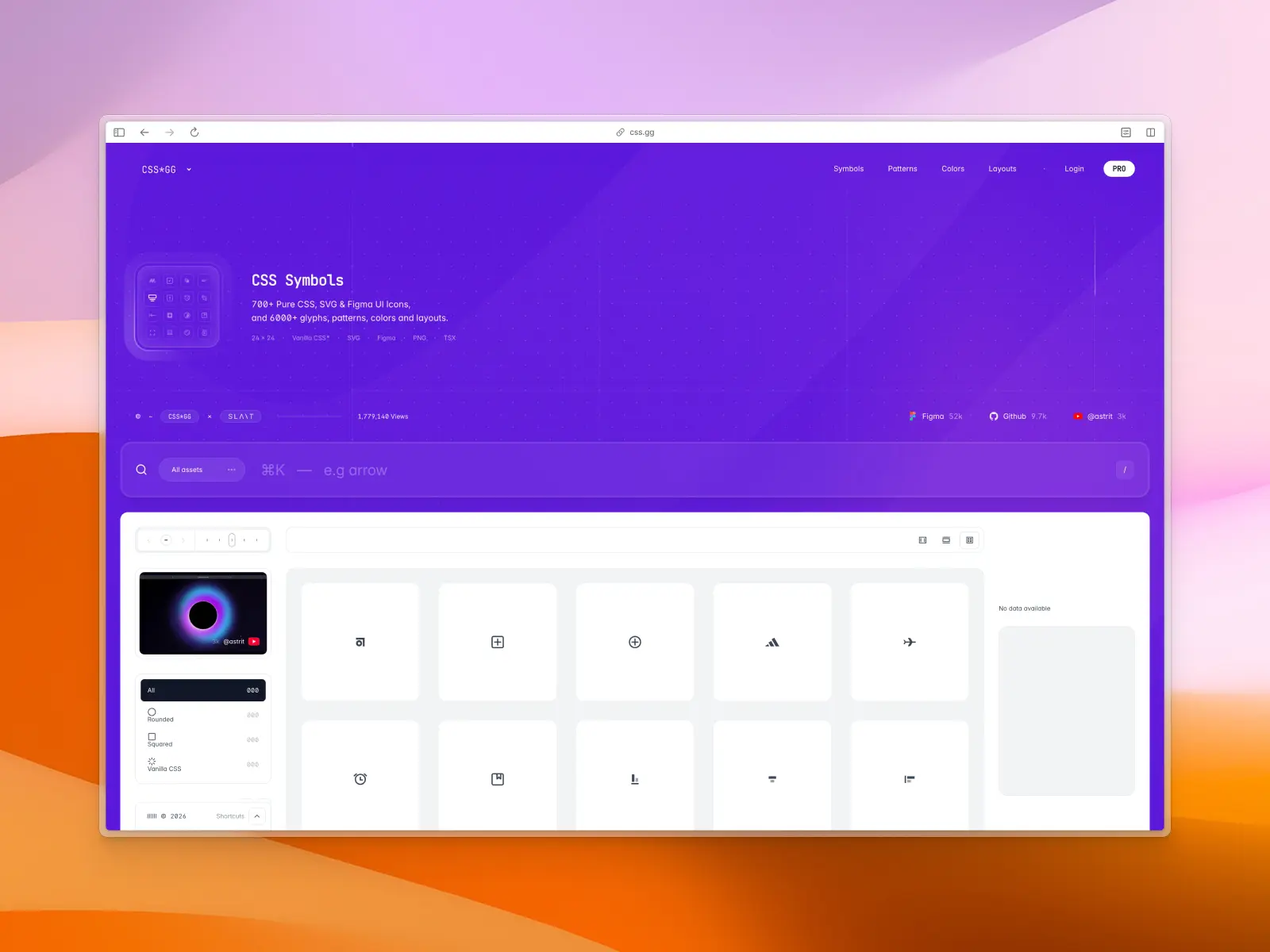 css.gg website screenshot