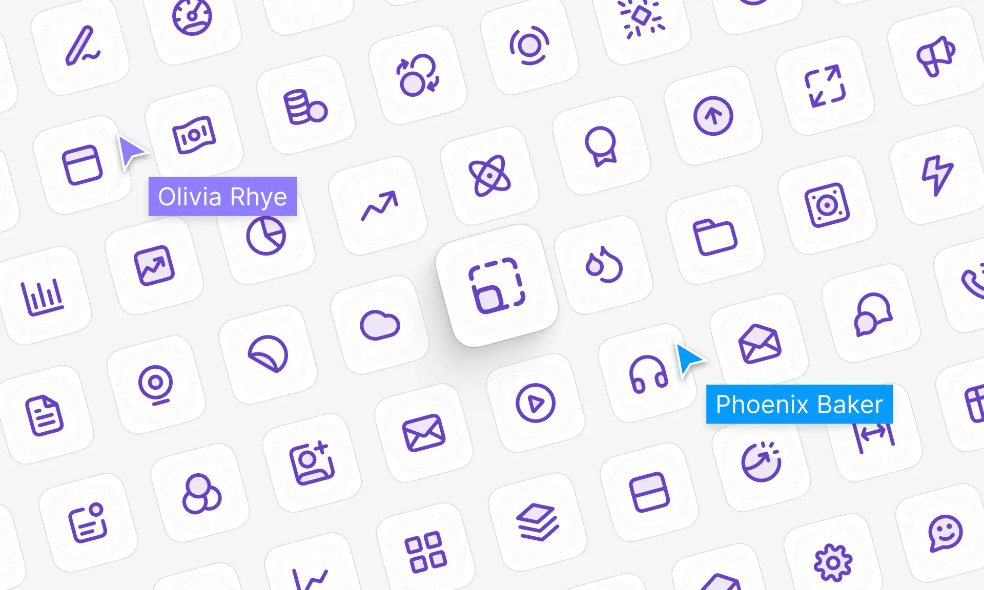 A selection of icons from Untitled UI Icons