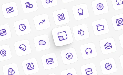 A selection of icons from Untitled UI Icons