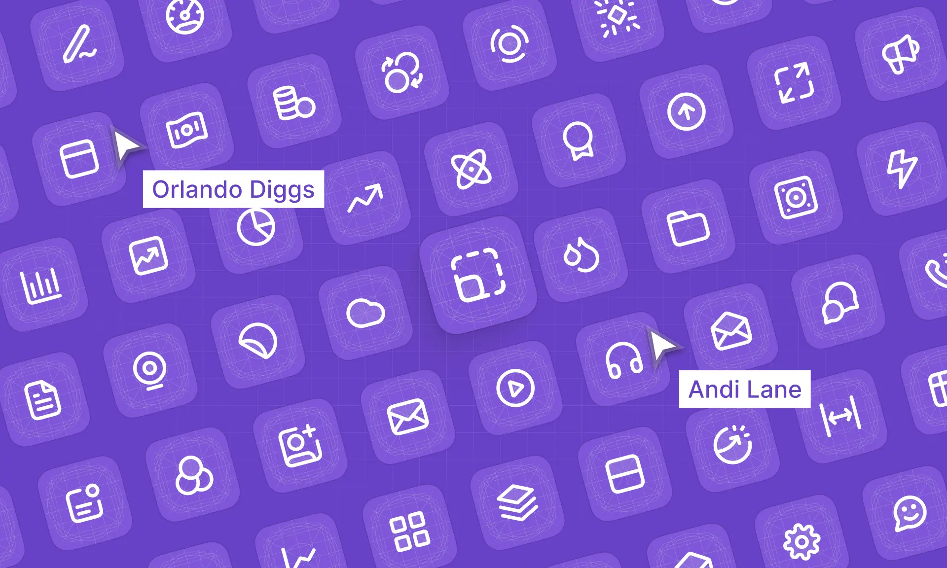 A selection of icons from Untitled UI Icons