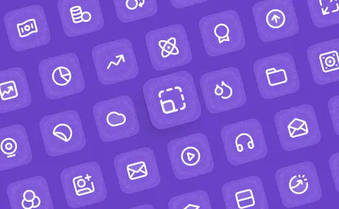 A selection of icons from Untitled UI Icons
