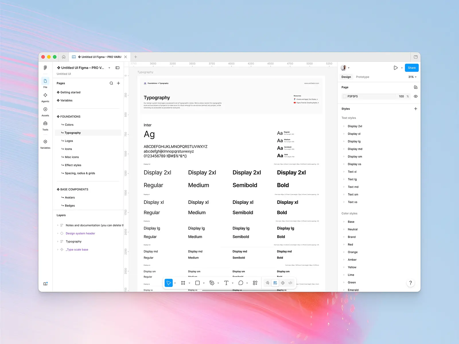 Typography documentation