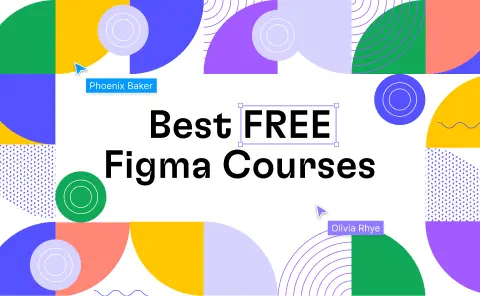 A colorful grid design from Figma