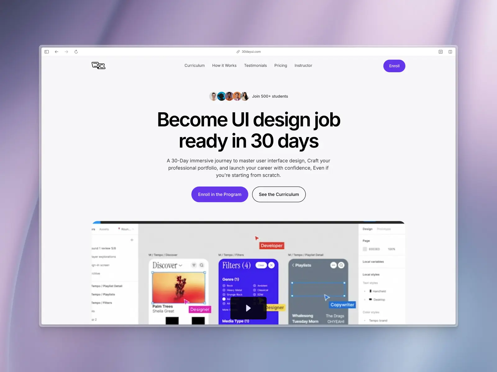 30-Day UI by Jesse Showalter