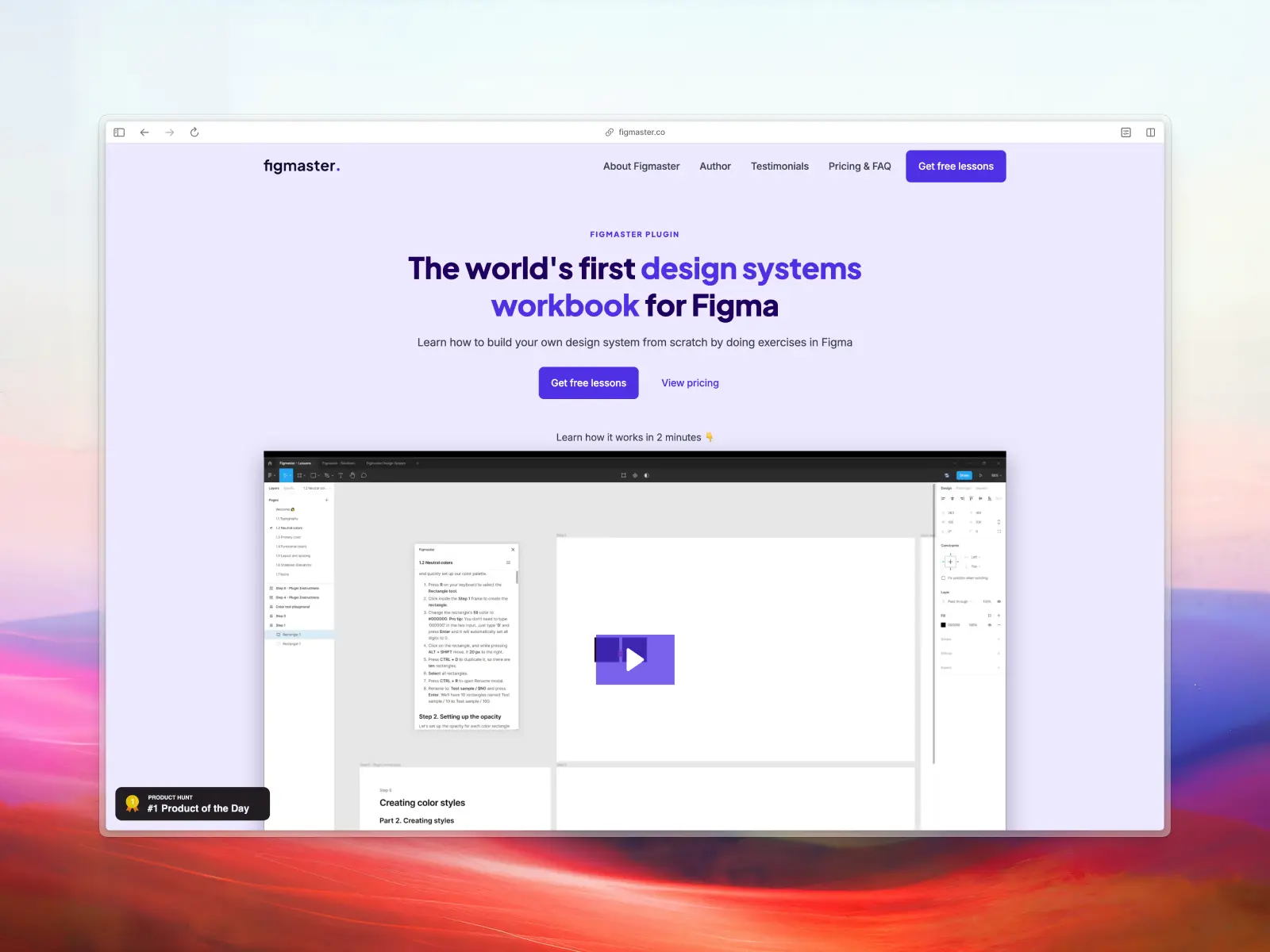 Figmaster design systems workbook