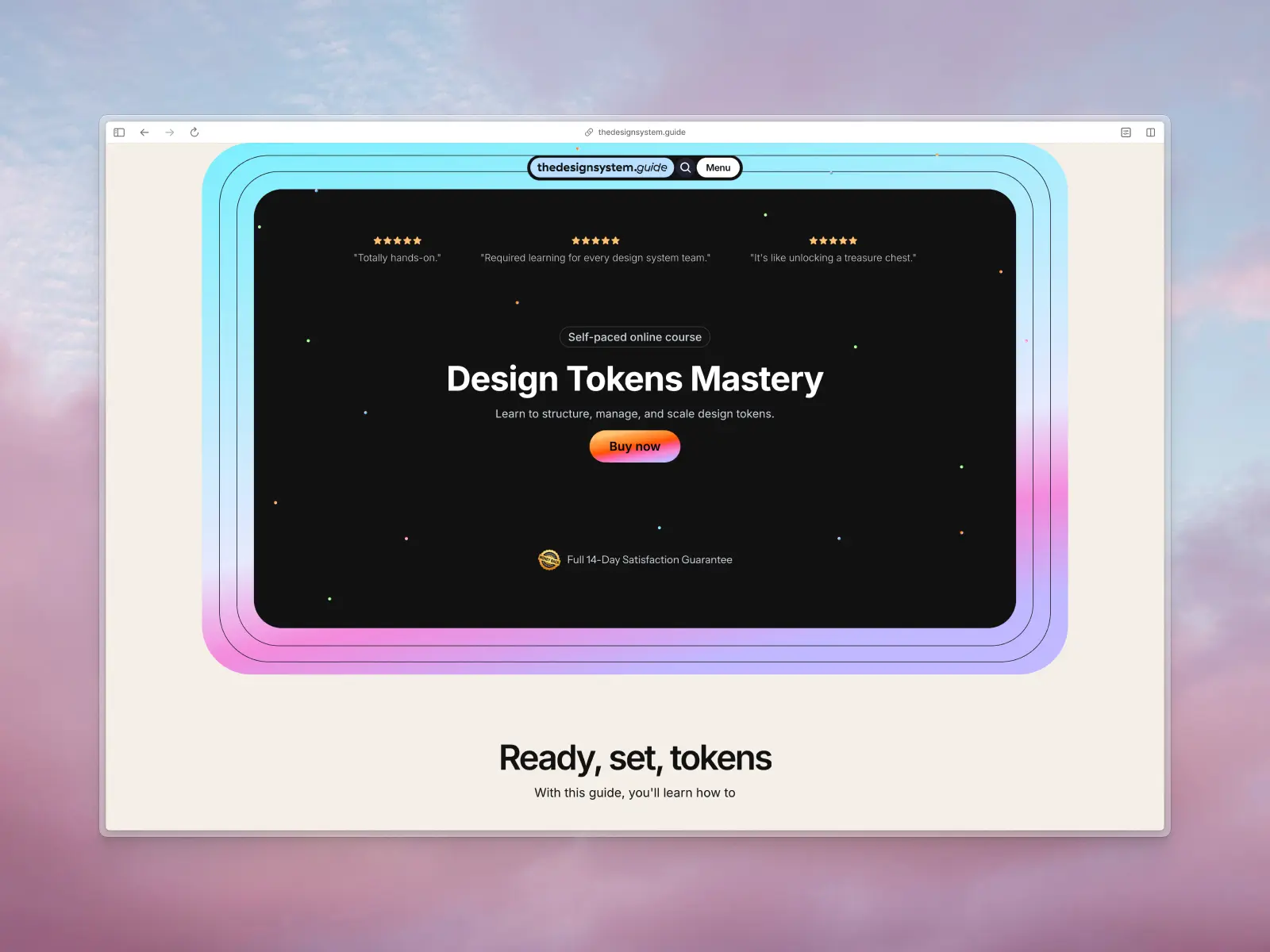 The Ultimate Design Tokens Course by Romina Kavčič