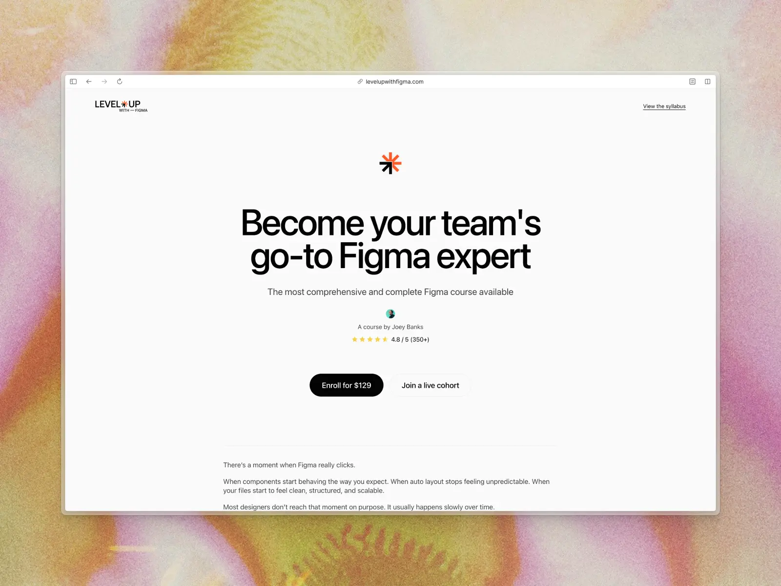 Level Up with Figma by Joey Banks