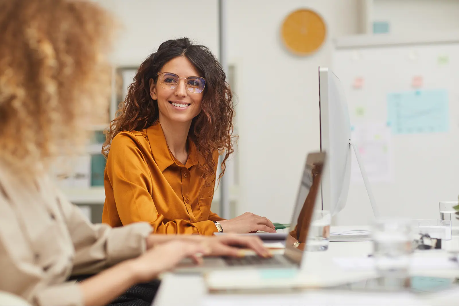 Woman in creative office