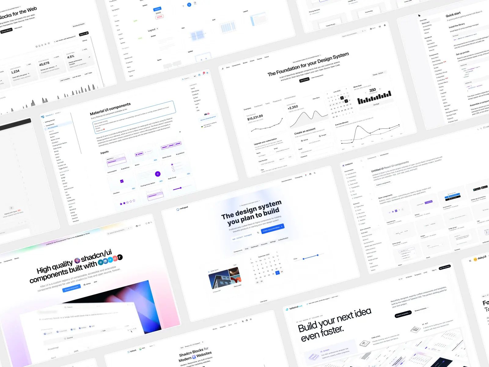 React UI component libraries