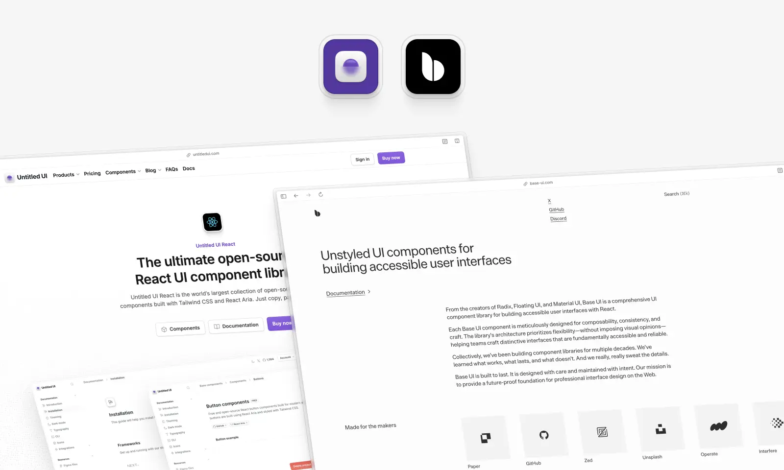 Untitled UI vs Base UI