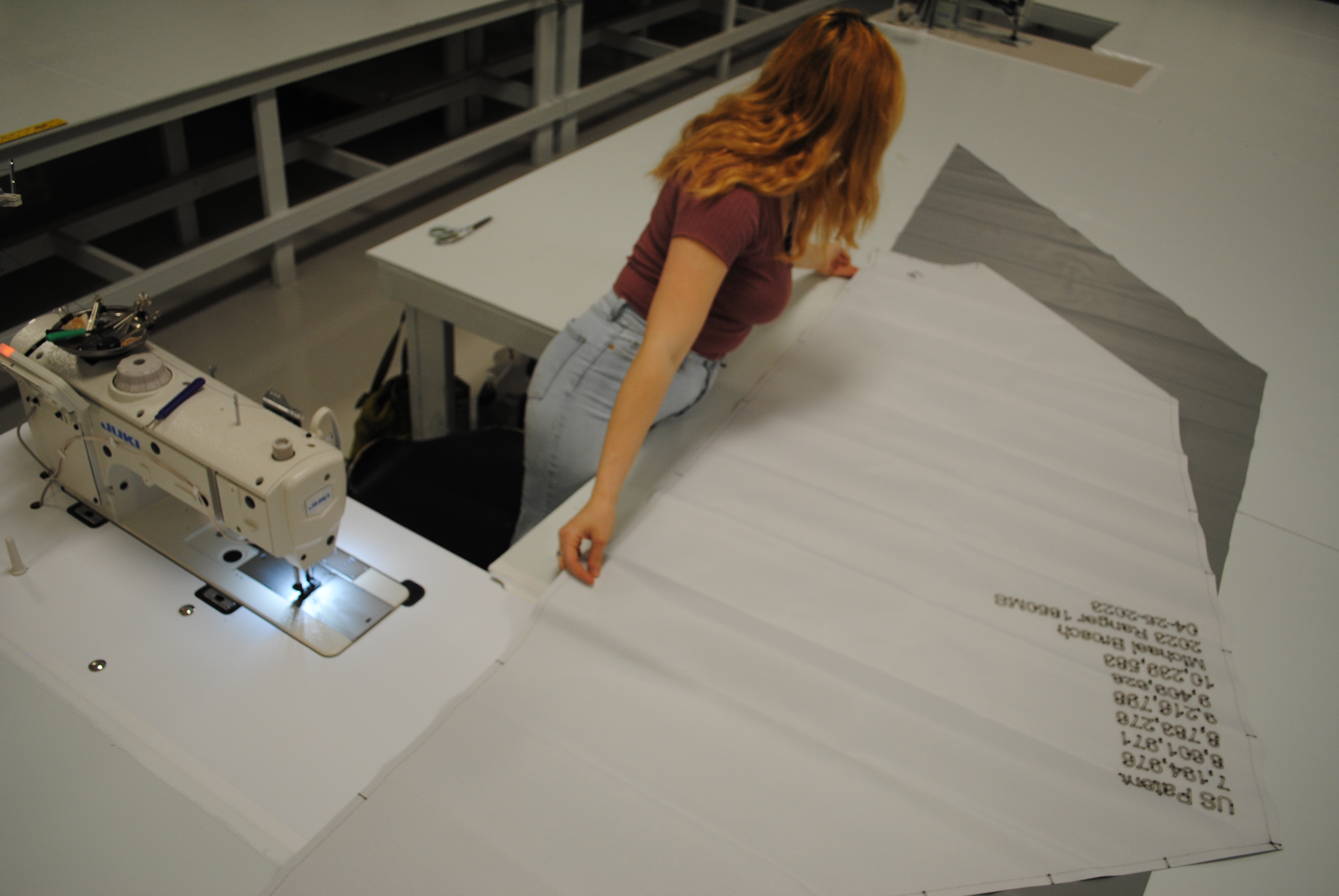 Three-dimensional digital model used to pattern the cover