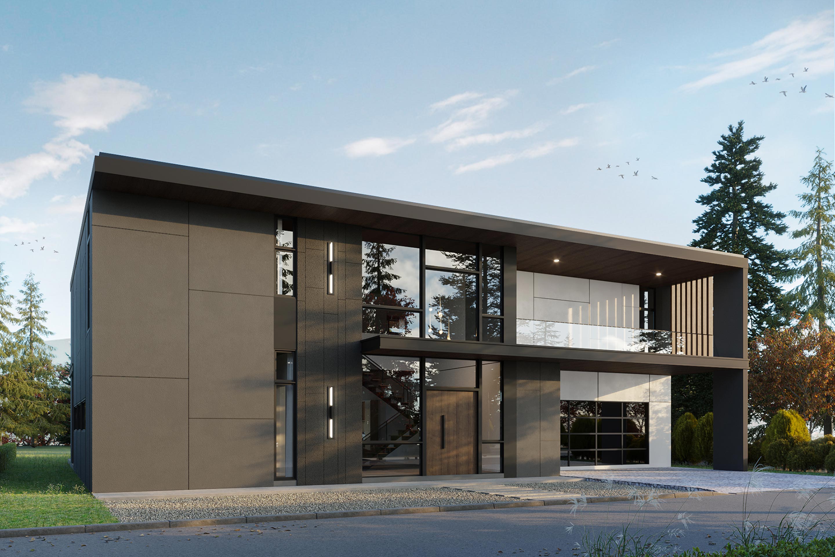 Houghton House — modern residence, Kirkland, Washington