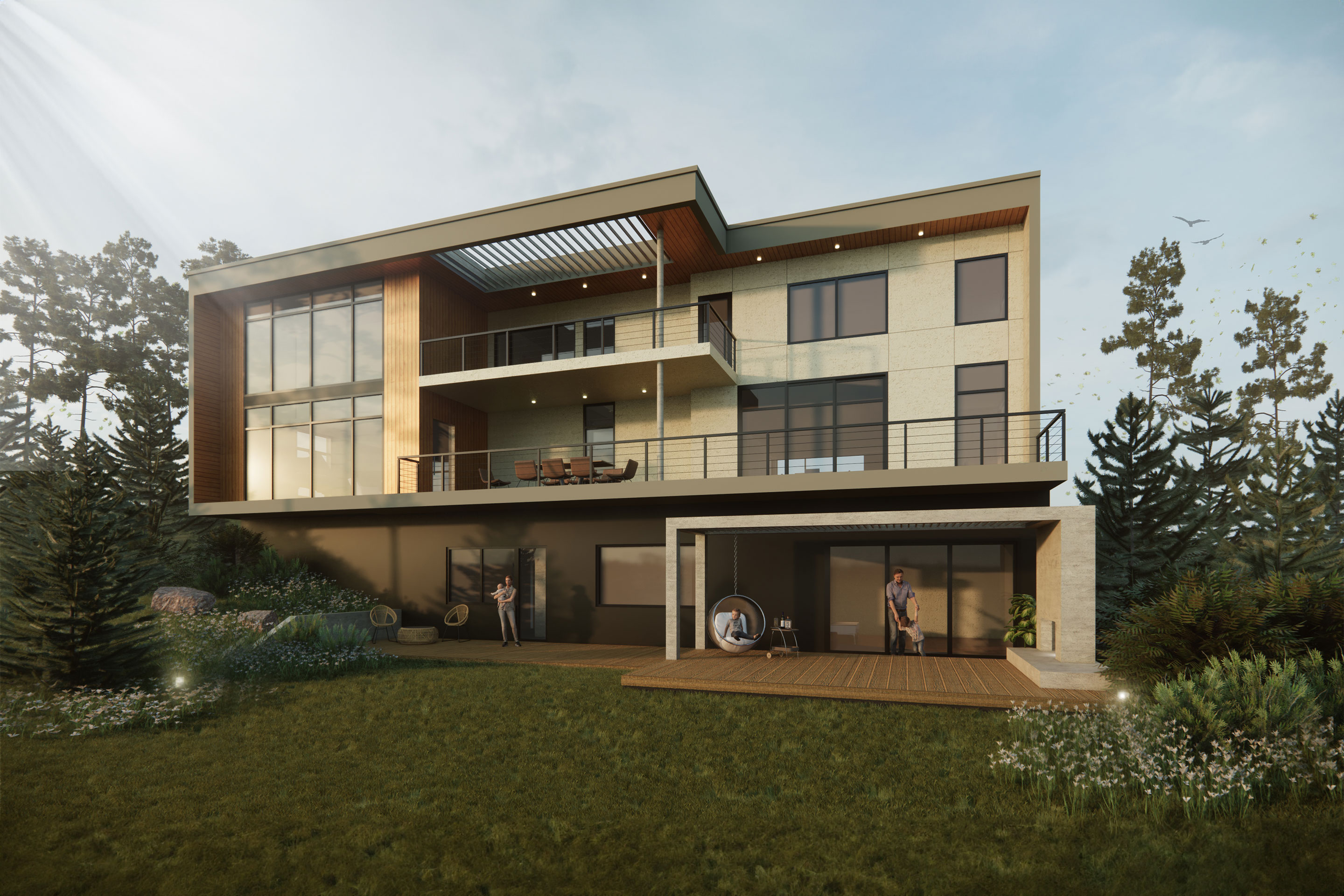 Cherry Crest House — view 1, Bellevue, Washington